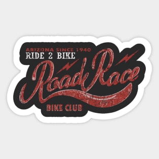 Road Race bike club Arizona 1940 Sticker